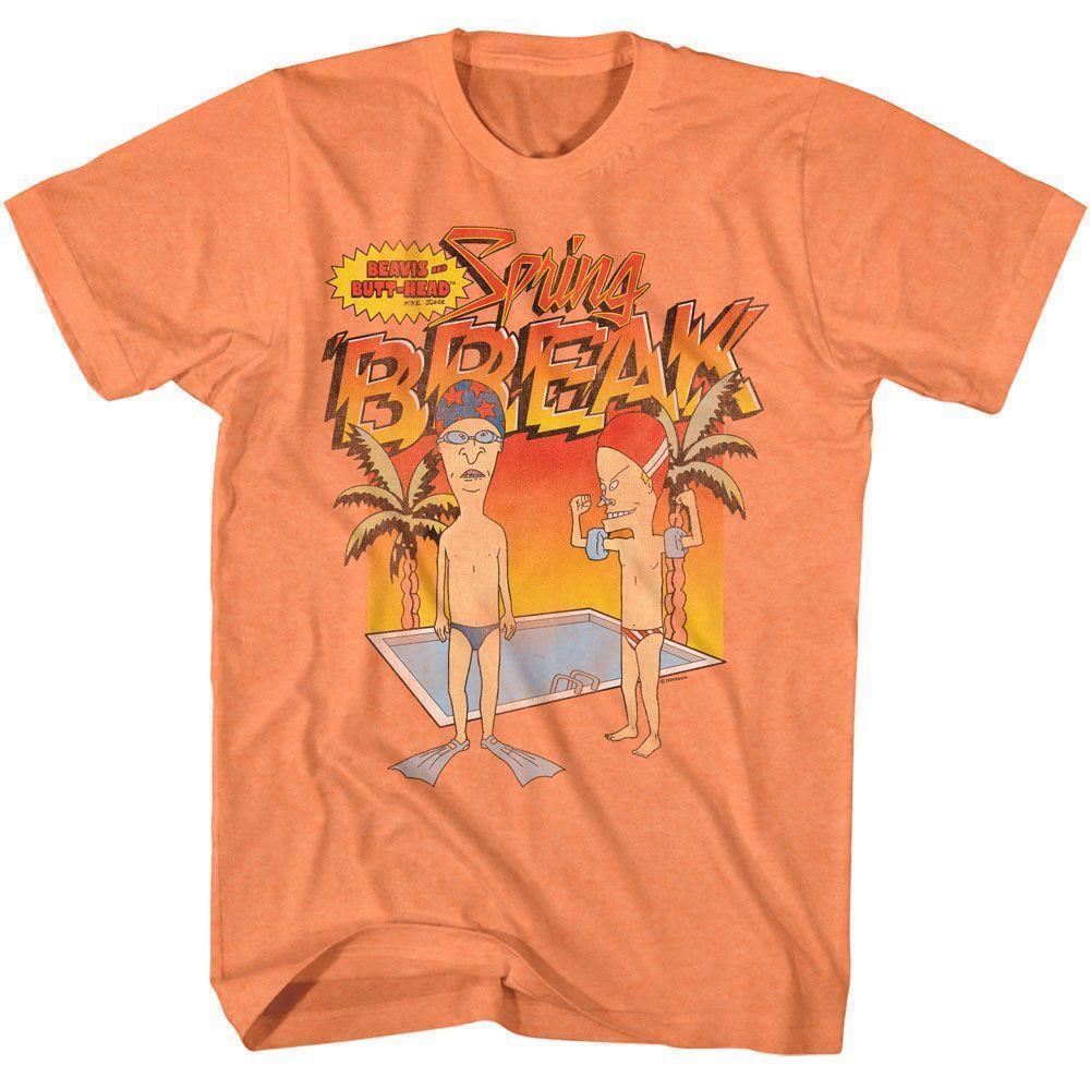 Beavis And Butt Head Spring Break Cartoon Retro Unisex T-Shirt